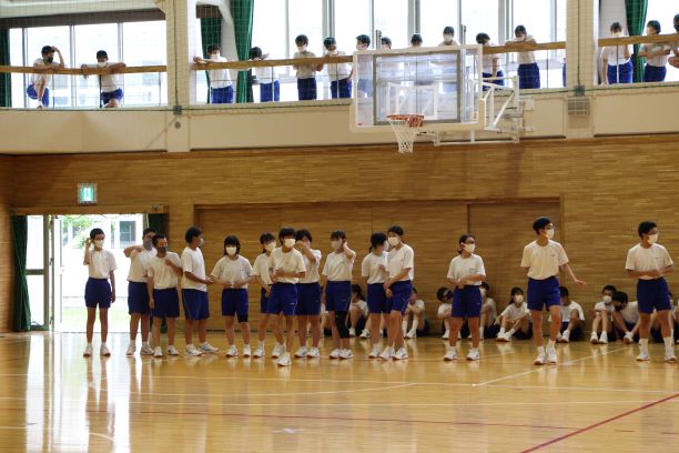 加西市立善防中学校 » 「生徒会の時間」を実施しました。