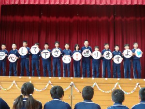 ６年生を送る会１